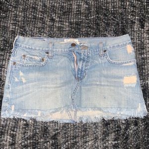 Abercrombie & Fitch Jean Skirt